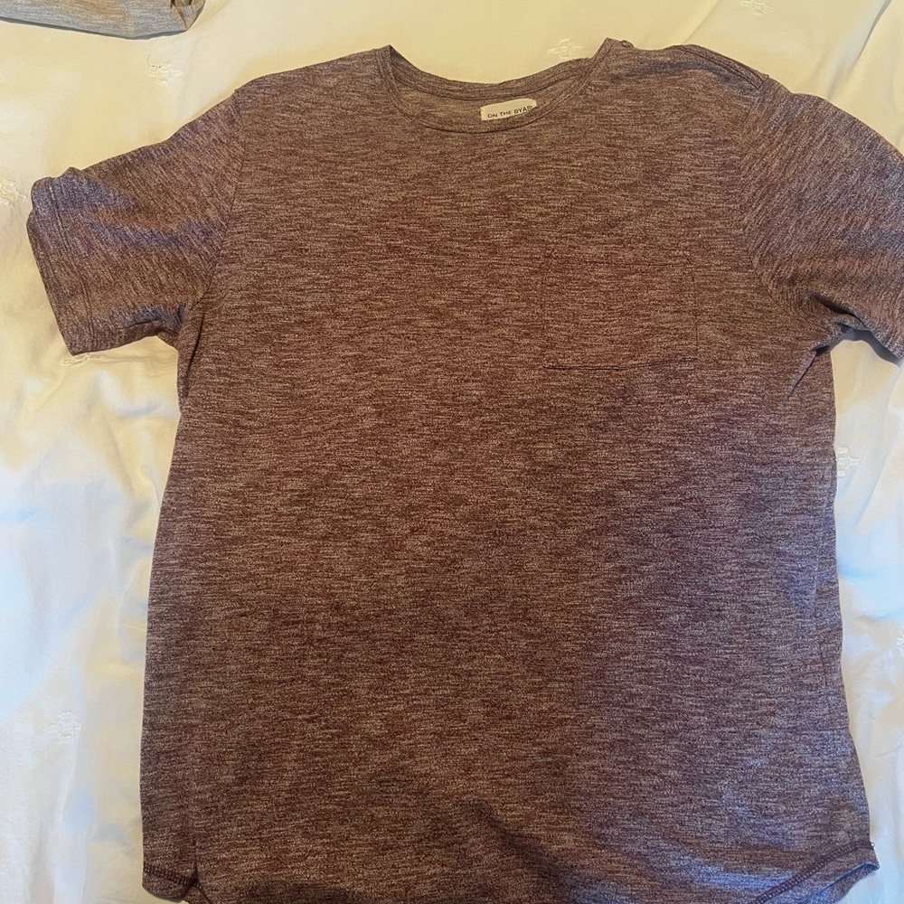 On the Byas Curved Hem T-Shirt